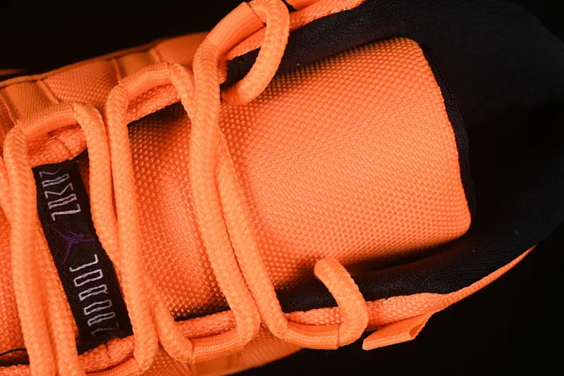 All categories Air Jordan Jordan series basketball shoes Air Jordan 11 Air Jordan 11 Retro AJ11 Joe 11 black orange high-top basketball shoes CT8012-800